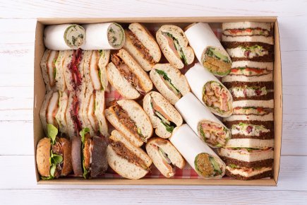 Mixed Gourmet Sandwiches Box 