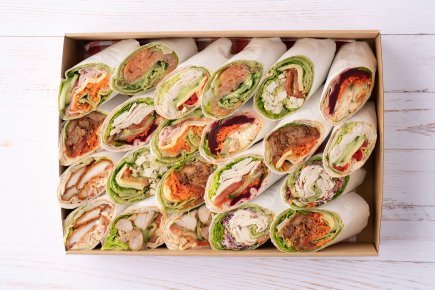 Catering Zone Gourmet Wraps  Collection (Box)