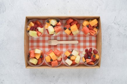 Fresh Fruit Cup Box of 8